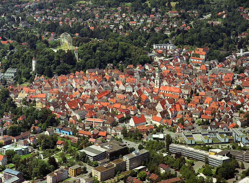 Luftaufnahme BIBERACH - Biberach an der Riß im nördlichen Oberschwaben