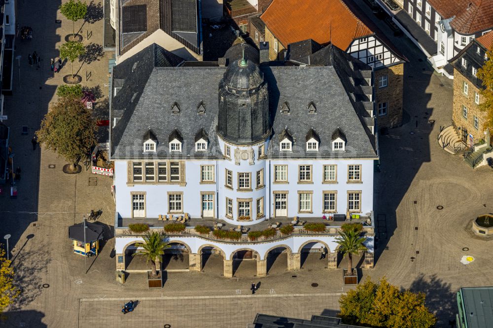 Luftaufnahme Menden Sauerland Bibliotheks Geb Ude Der Dorte Hilleke B Cherei Menden