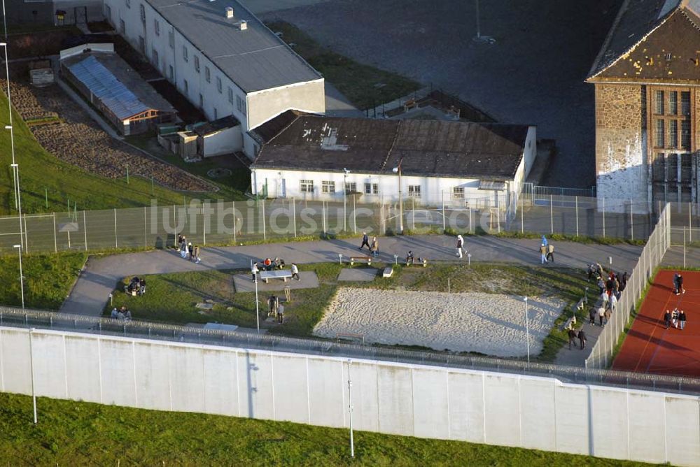 Luftbild Torgau - Bick auf die Justizvollzugsanstalt Torgau