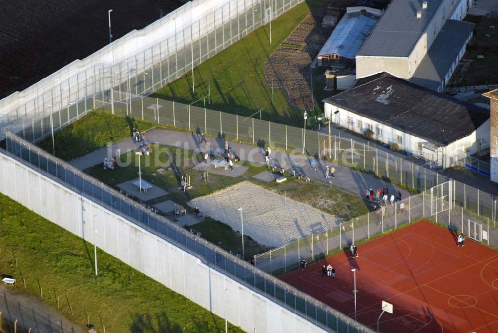 Luftaufnahme Torgau - Bick auf die Justizvollzugsanstalt Torgau