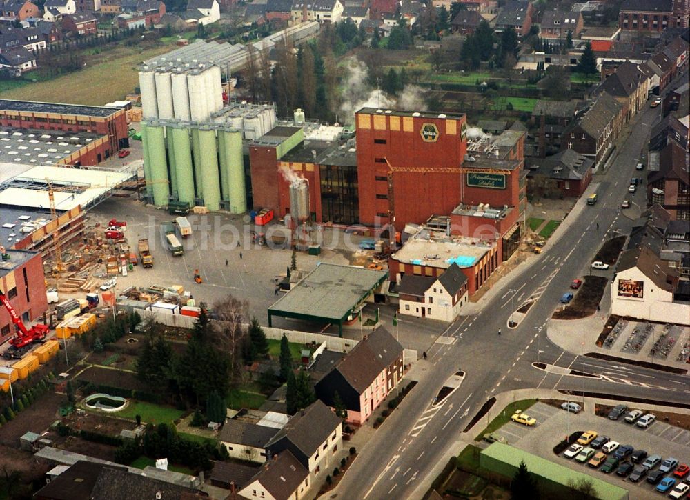 Luftbild Issum - Bierbrauerei- Werksgelände der Brauerei Diebels GmbH & Co. KG in Issum im Bundesland Nordrhein-Westfalen