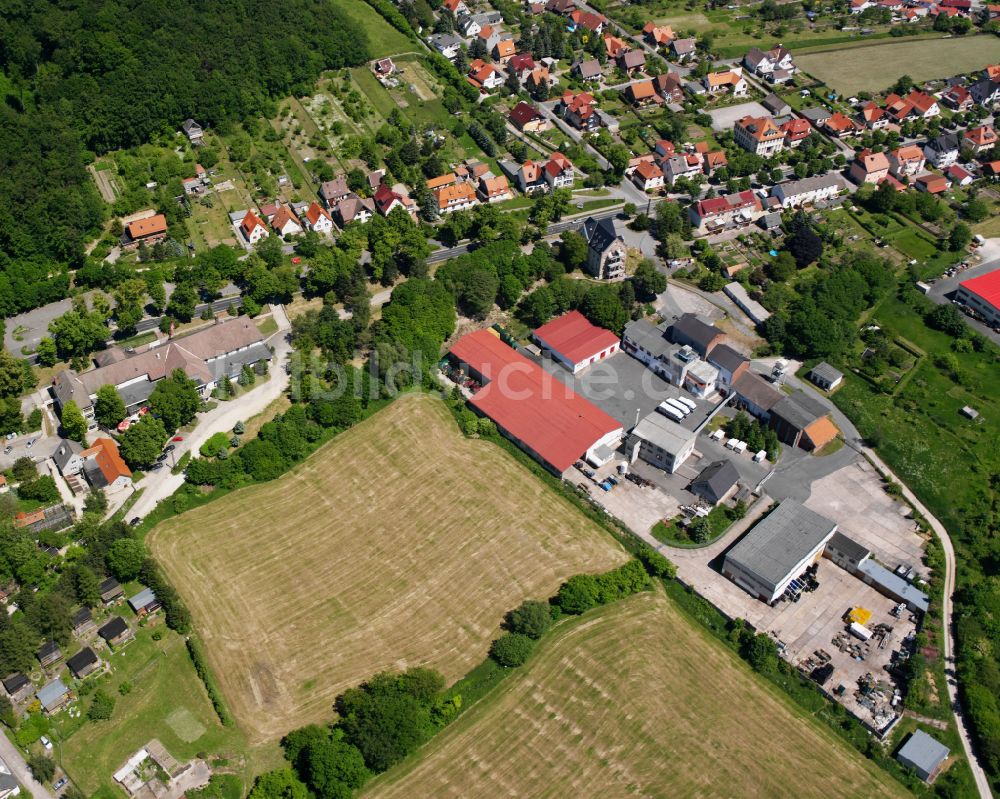 Luftbild Leinefelde-Worbis - Bierbrauerei- Werksgelände der Brauerei Neunspringe Worbis GmbH in Leinefelde-Worbis im Bundesland Thüringen, Deutschland