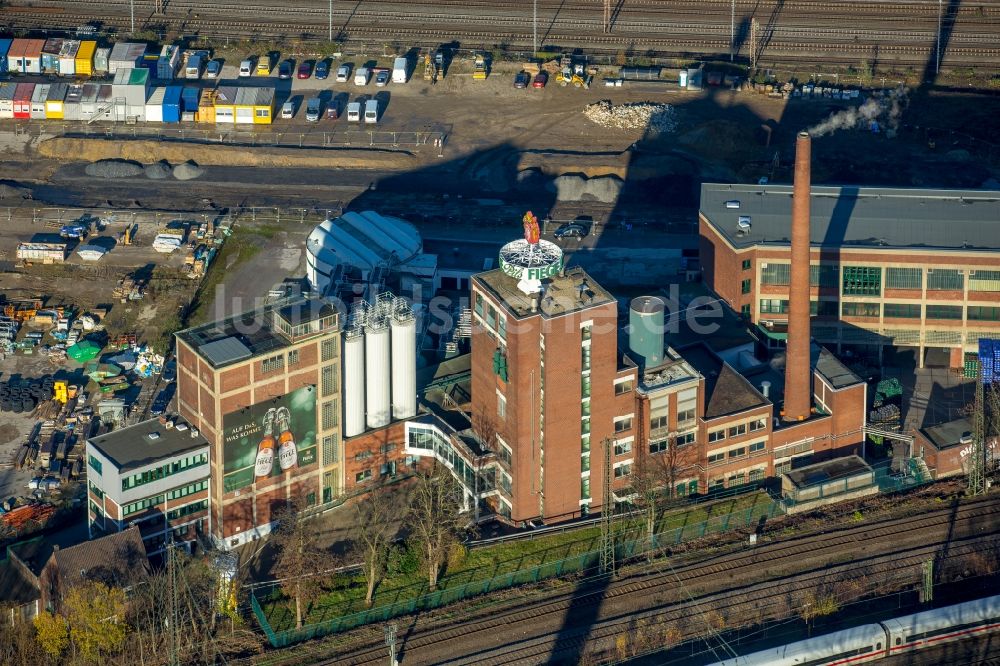 Luftbild Bochum - Bierbrauerei- Werksgelände der Privatbrauerei Moritz Fiege GmbH & Co. KG in Bochum im Bundesland Nordrhein-Westfalen