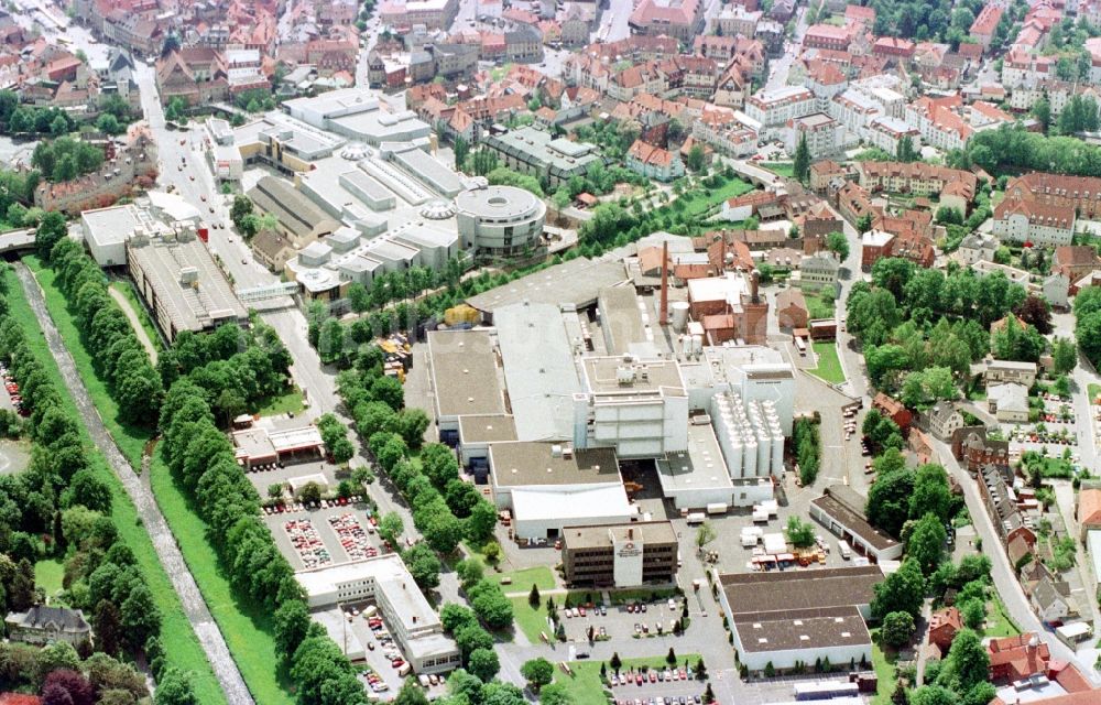 Luftbild Bayreuth - Bierbrauerei- Werksgelände der vormaligen GEBR. MAISEL Brauerei an der Hindenburgstraße in Bayreuth im Bundesland Bayern