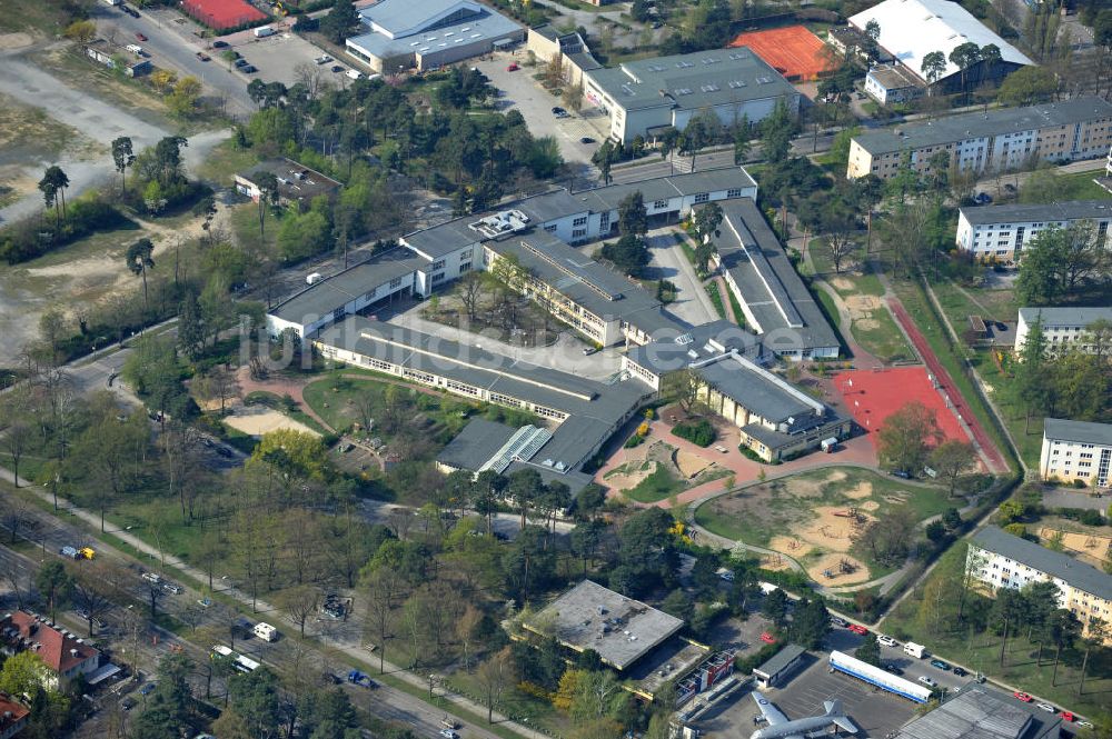 Berlin von oben - Biesalski Schule Berlin Dahlem