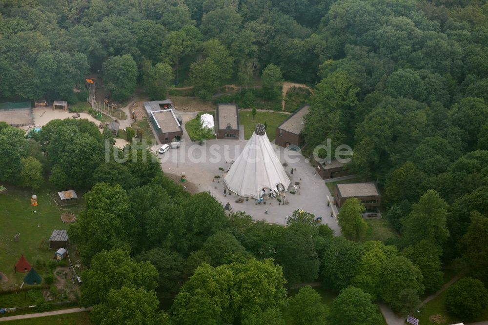 Luftbild Dortmund - Big Tipi in Dortmund im Bundesland Nordrhein-Westfalen