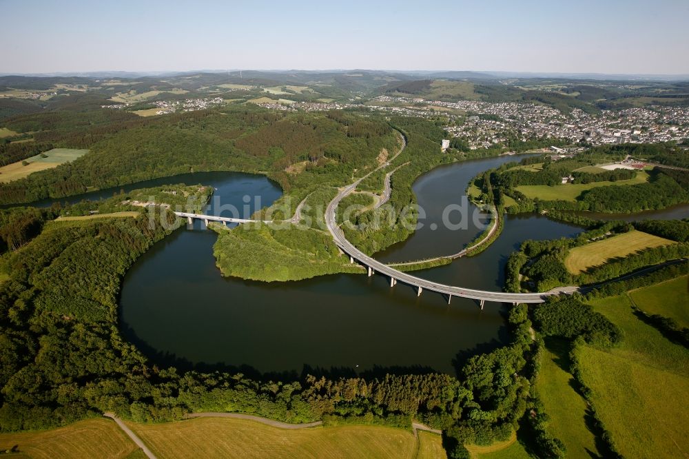 Luftaufnahme Olpe - Biggesee bei Olpe im Bundesland Nordrhein-Westfalen