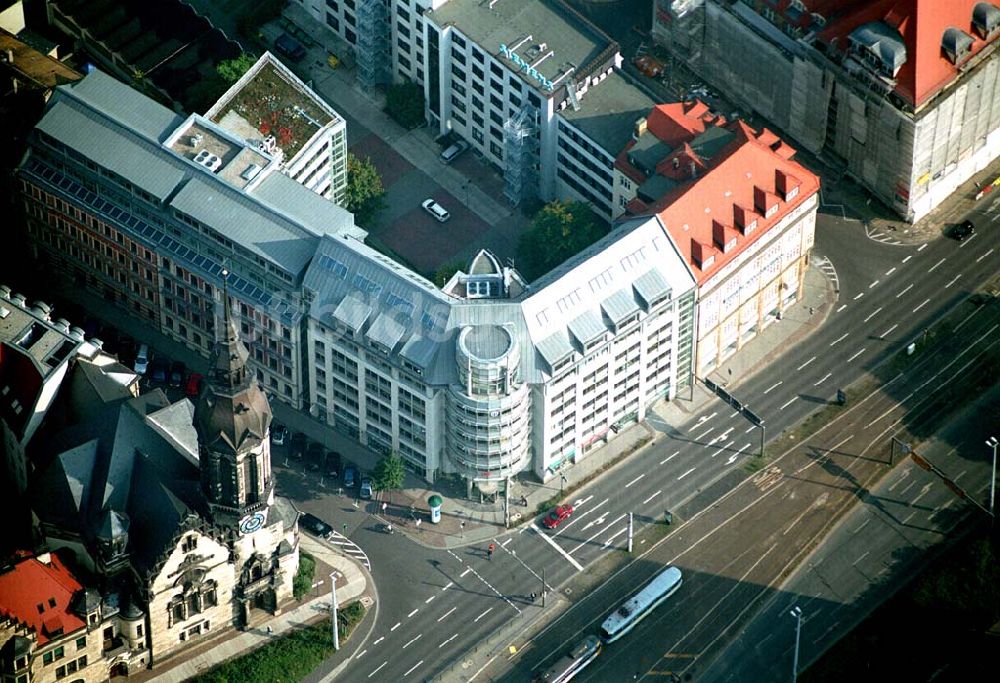 Leipzig / Sachsen von oben - Bilck auf das Bürocenter Fürstenhof Leipzig 09.10.2005