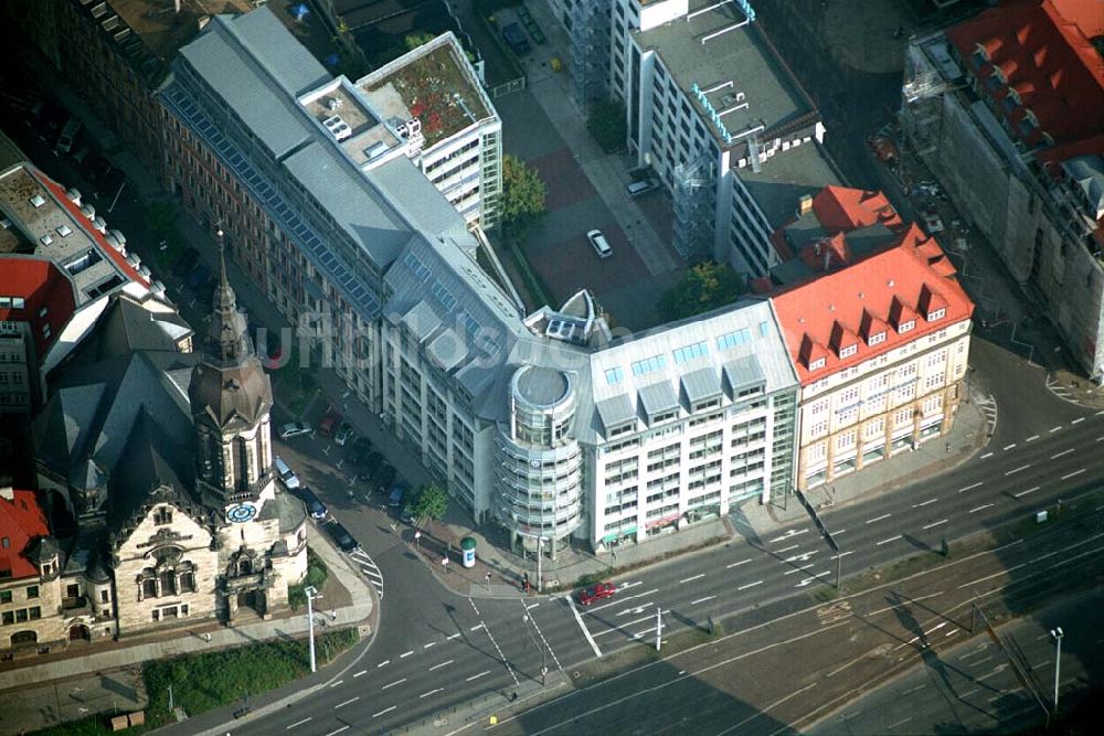 Leipzig / Sachsen aus der Vogelperspektive: Bilck auf das Bürocenter Fürstenhof Leipzig 09.10.2005