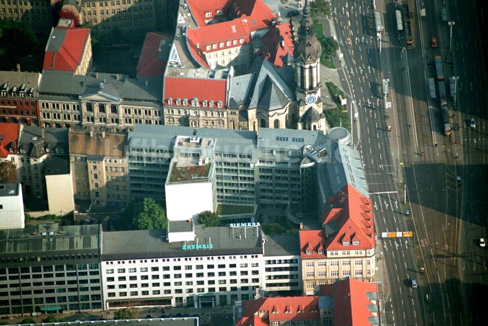 Luftbild Leipzig / Sachsen - Bilck auf das Bürocenter Fürstenhof Leipzig 09.10.2005