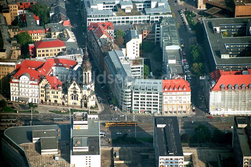 Luftaufnahme Leipzig / Sachsen - Bilck auf das Bürocenter Fürstenhof Leipzig 09.10.2005