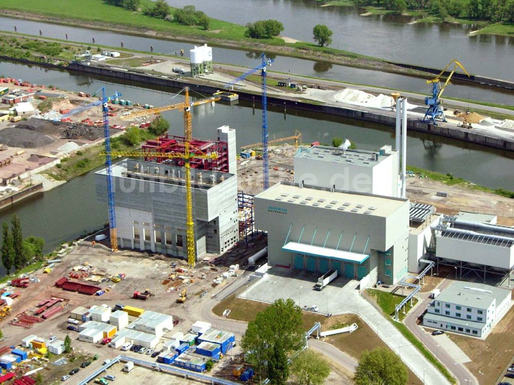 Luftaufnahme Magdeburg - Binnenhafen Magdeburg