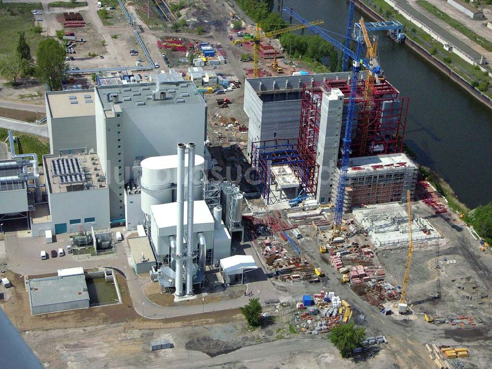 Magdeburg aus der Vogelperspektive: Binnenhafen Magdeburg