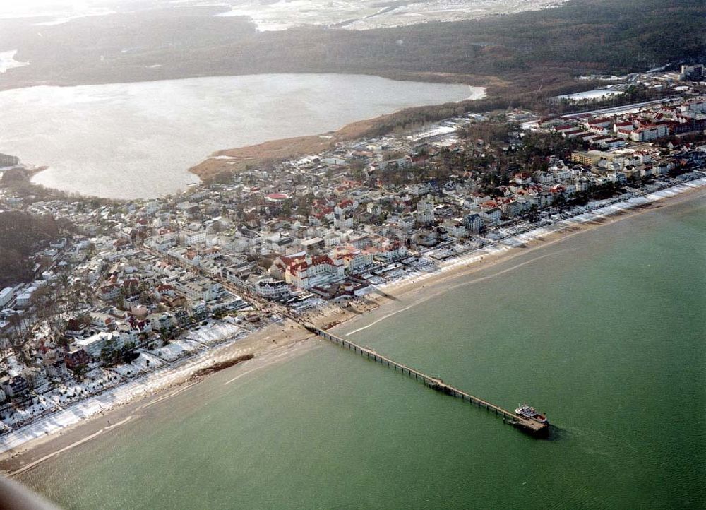 Binz / Rügen - MV von oben - Binz auf Rügen.