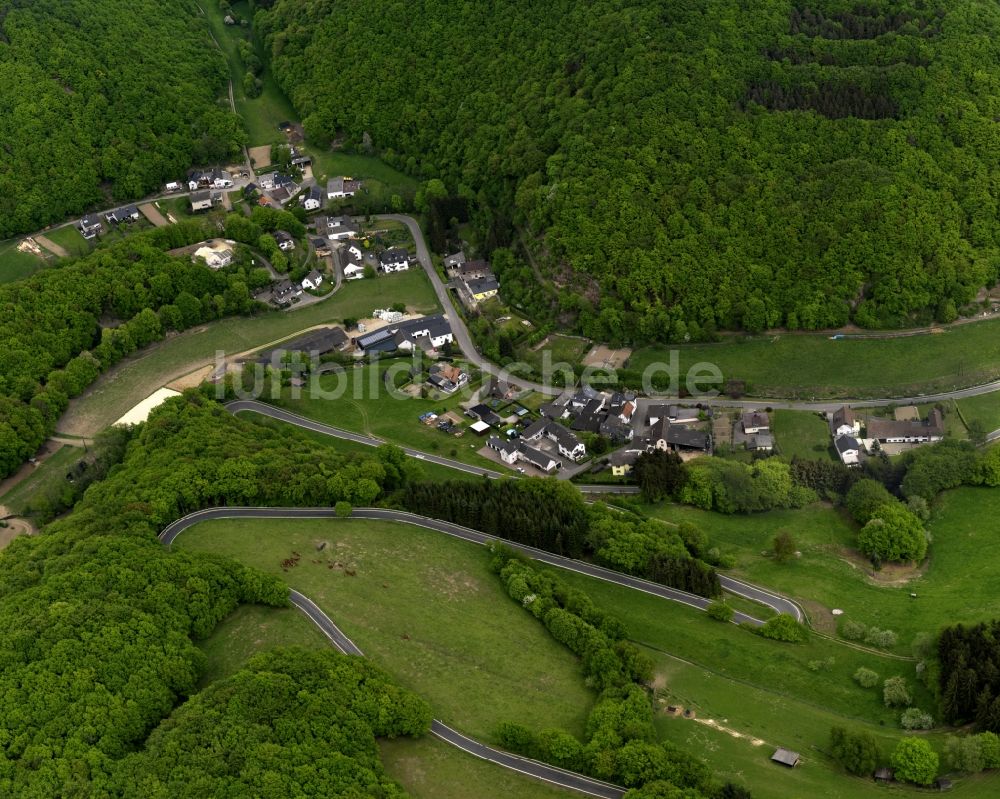 Luftbild Kirchsahr - Binzenbach in Kirchsahr im Bundesland Rheinland-Pfalz