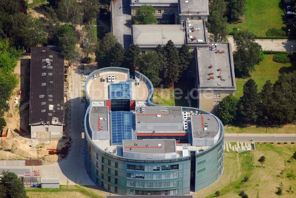 Rostock von oben - Biomedizinisches Forschungszentrum Rostock