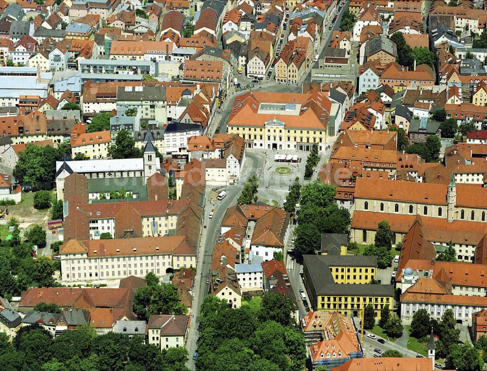 Luftbild Regensburg - Bismarckplatz und Aktstadtzentrum in Regensburg