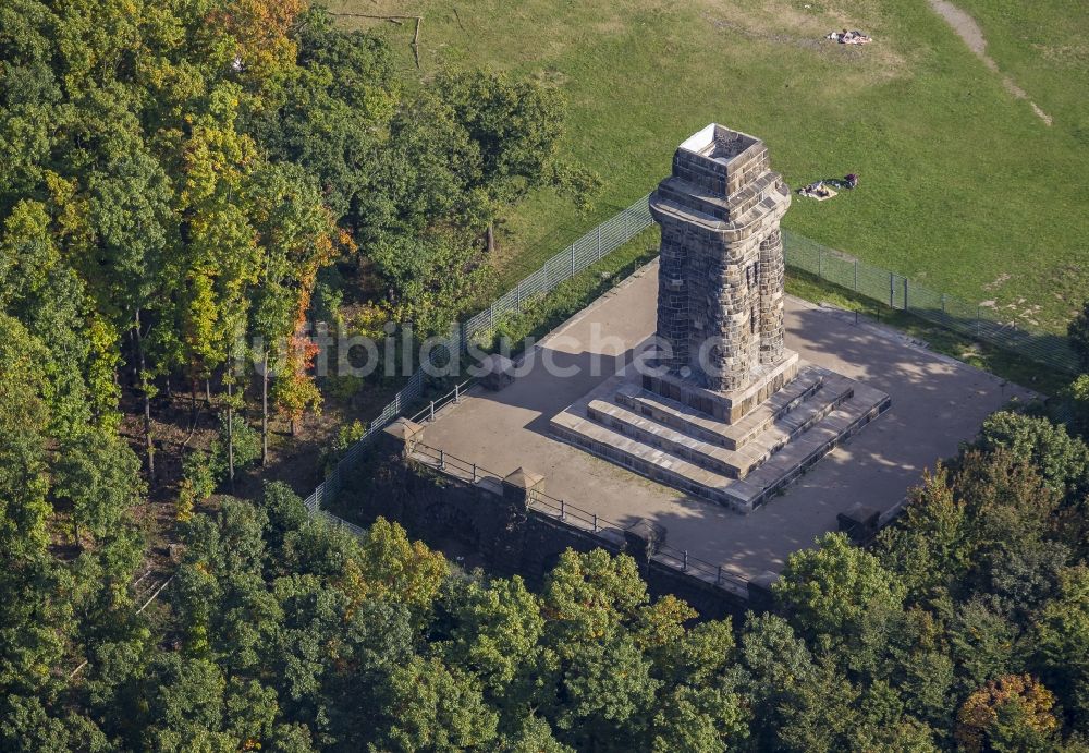 Luftaufnahme Hagen - Bismarckturm in Hagen im Bundesland Nordrhein-Westfalen