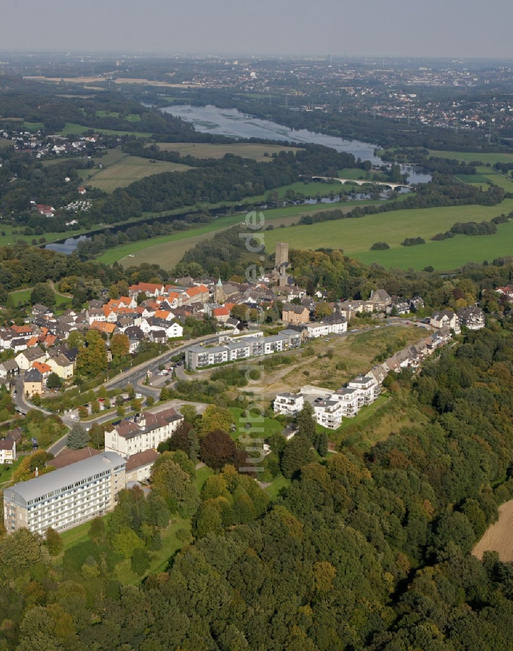 Luftbild Hattingen - Blankenstein in Hattingen im Bundesland Nordrhein-Westfalen