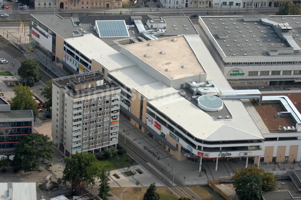 Cottbus von oben - Blechen Carré in Cottbus