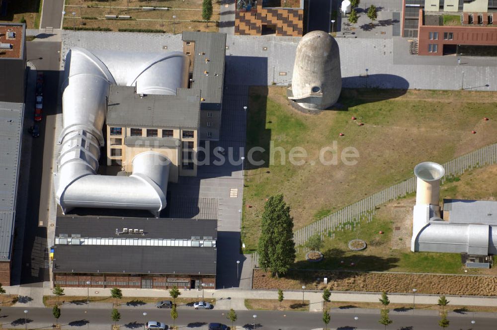 Berlin von oben - Blick auf den Aerodynamischen Park in Berlin Adlershof