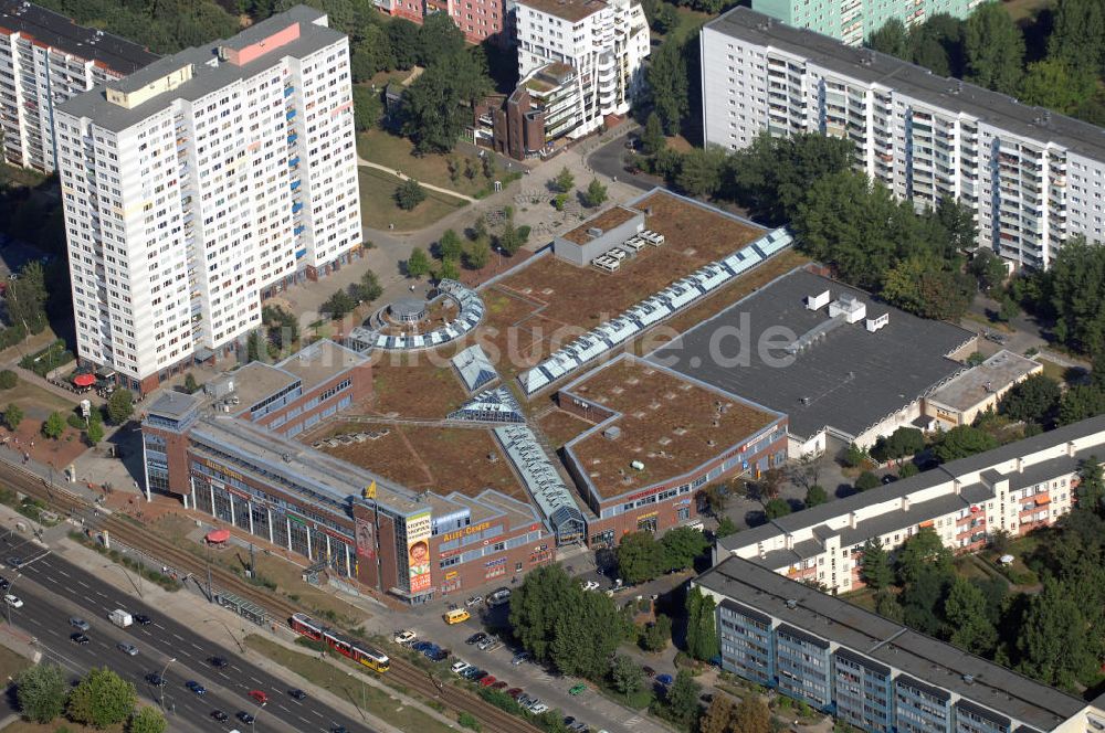 Luftaufnahme Berlin - Blick auf das Allee-Center in Berlin-Lichtenberg