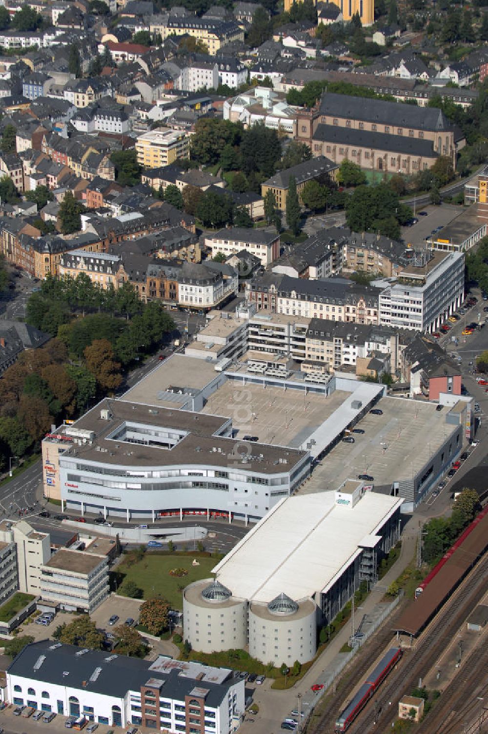 Luftaufnahme TRIER - Blick auf das Alleencenter Trier an der Ostallee 3-5 in 54290 Trier