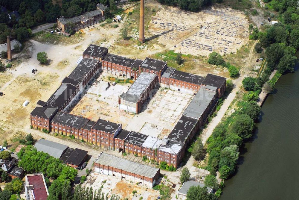 Berlin-Köpenick von oben - Blick auf die alte REWATEX Wäscherei