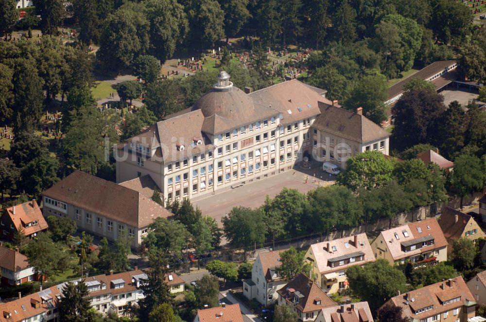 Stuttgart von oben - Blick auf die Altenburgschule in Stuttgart