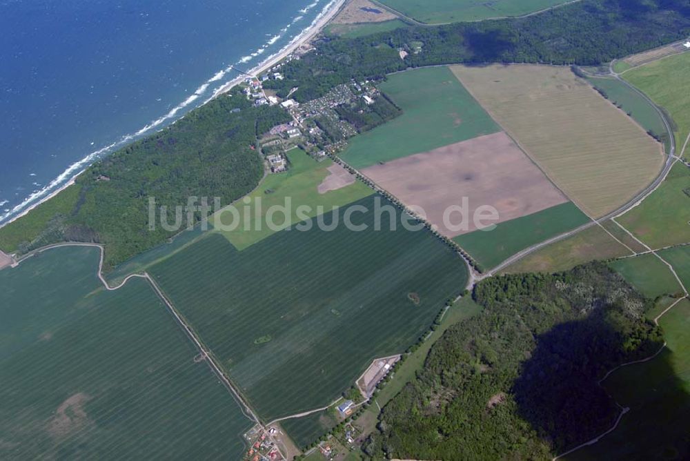 Luftaufnahme Heiligendamm - Blick auf das Areal des Sperrgürtels Heiligendamm zum G8 Gipfeltreffen aus 2500 Meter Höhe