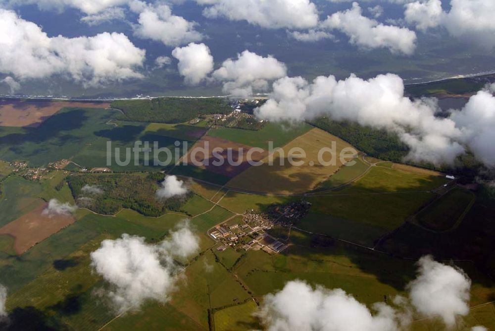 Luftbild Heiligendamm - Blick auf das Areal des Sperrgürtels Heiligendamm zum G8 Gipfeltreffen aus 2500 Meter Höhe