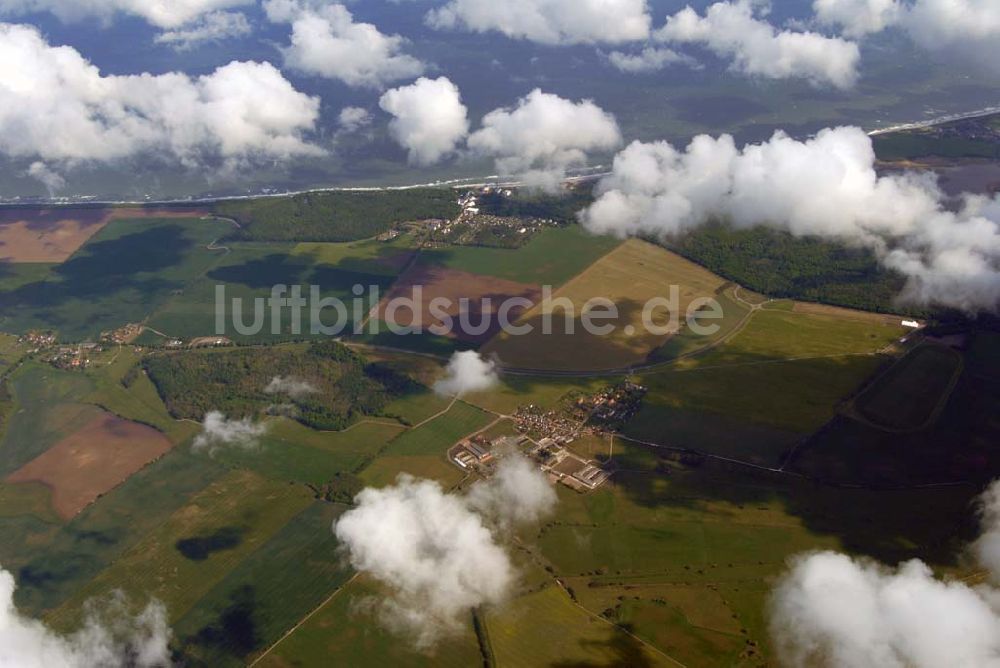 Luftaufnahme Heiligendamm - Blick auf das Areal des Sperrgürtels Heiligendamm zum G8 Gipfeltreffen aus 2500 Meter Höhe