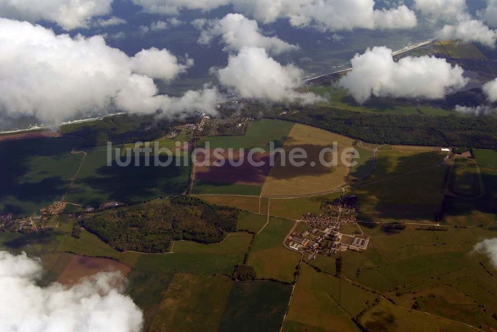 Luftbild Heiligendamm - Blick auf das Areal des Sperrgürtels Heiligendamm zum G8 Gipfeltreffen aus 2500 Meter Höhe