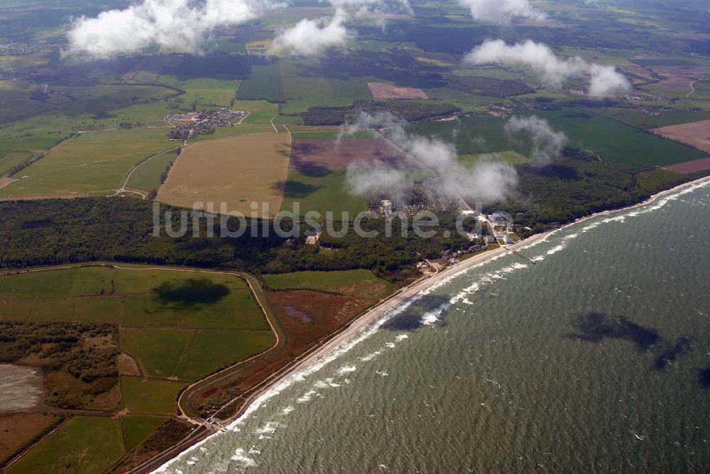 Luftaufnahme Heiligendamm - Blick auf das Areal des Sperrgürtels Heiligendamm zum G8 Gipfeltreffen aus 2500 Meter Höhe