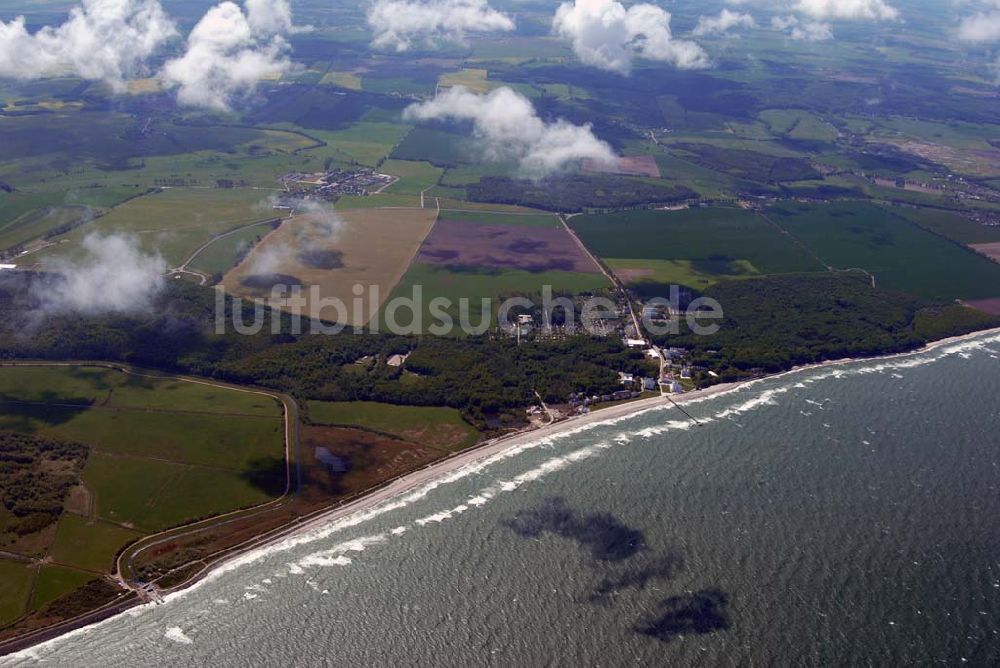 Heiligendamm von oben - Blick auf das Areal des Sperrgürtels Heiligendamm zum G8 Gipfeltreffen aus 2500 Meter Höhe