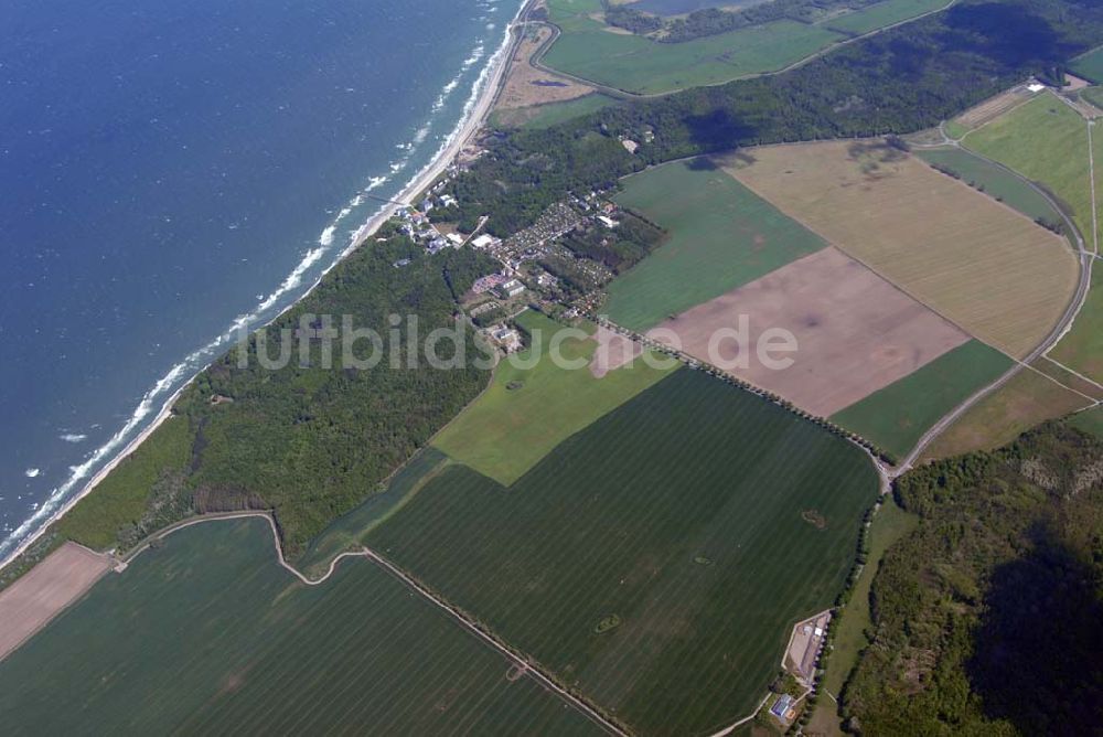 Luftbild Heiligendamm - Blick auf das Areal des Sperrgürtels Heiligendamm zum G8 Gipfeltreffen aus 2500 Meter Höhe