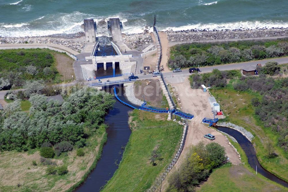 Heiligendamm von oben - Blick auf das Areal des Sperrgürtels Heiligendamm zum G8 Gipfeltreffen aus 2500 Meter Höhe