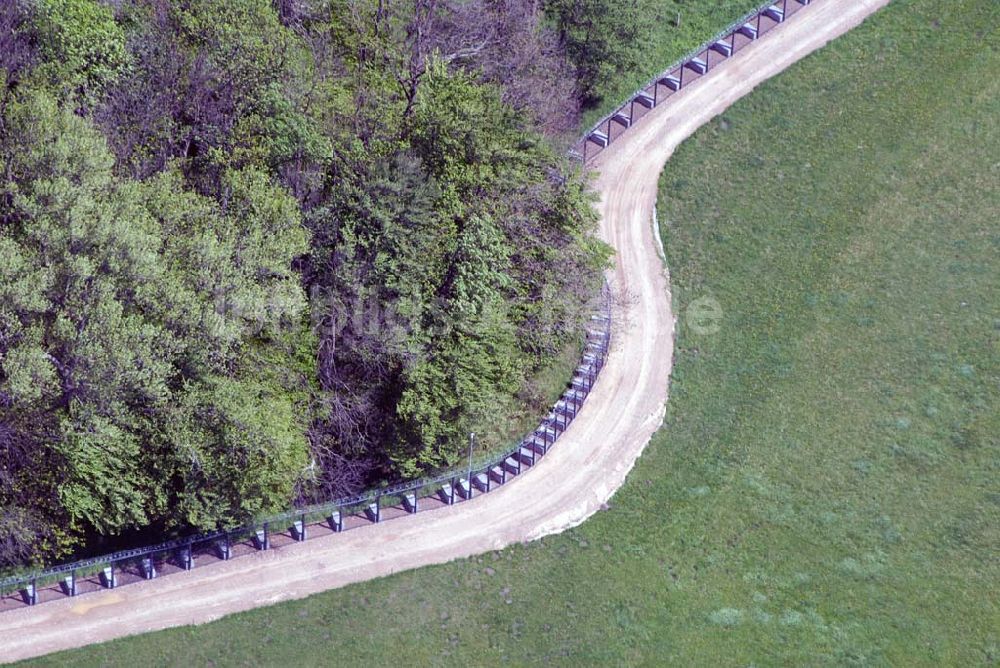 Luftbild Heiligendamm - Blick auf das Areal des Sperrgürtels Heiligendamm zum G8 Gipfeltreffen aus 2500 Meter Höhe