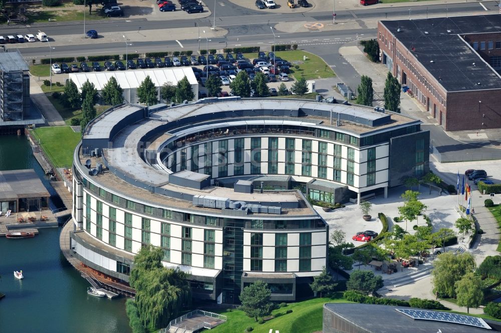 Wolfsburg von oben - Blick auf die Autostadt Wolfsburg im Bundesland Niedersachsen