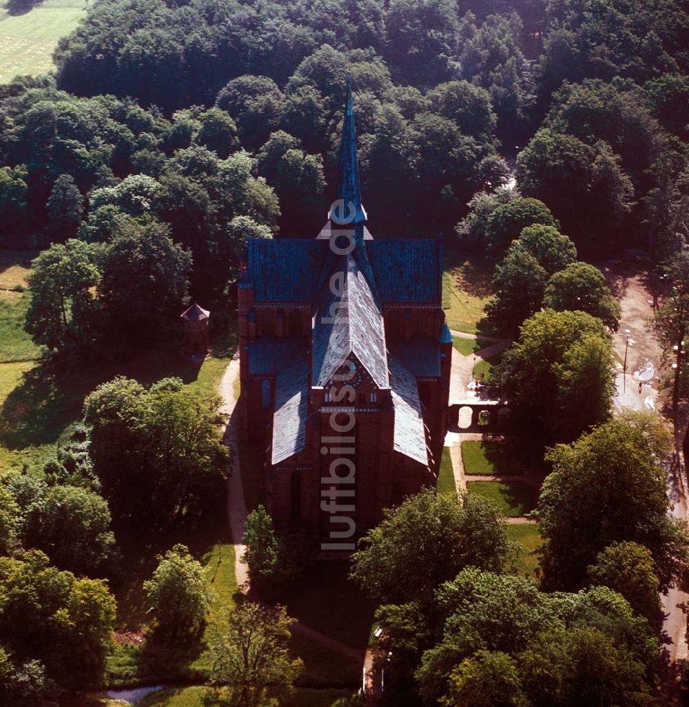 Luftbild Bad Doberan - Blick auf das Bad Doberaner Münster