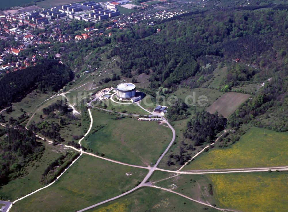 Bad Frankenhausen/Kyffhäuser aus der Vogelperspektive: Blick auf das Bauernkriegspanorama in Bad Frankenhausen/Kyffhäuser im Bundesland Thüringen