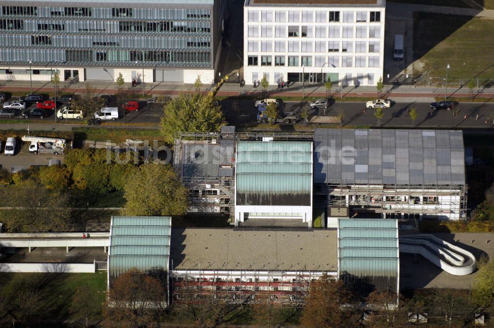 Berlin von oben - Blick auf das Bauhaus-Archiv/Museum für Gestaltung