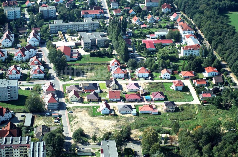 Luftbild Graal-Müritz - Blick auf das Bauland Eselswiese der HAWO KG in Graal-Müritz