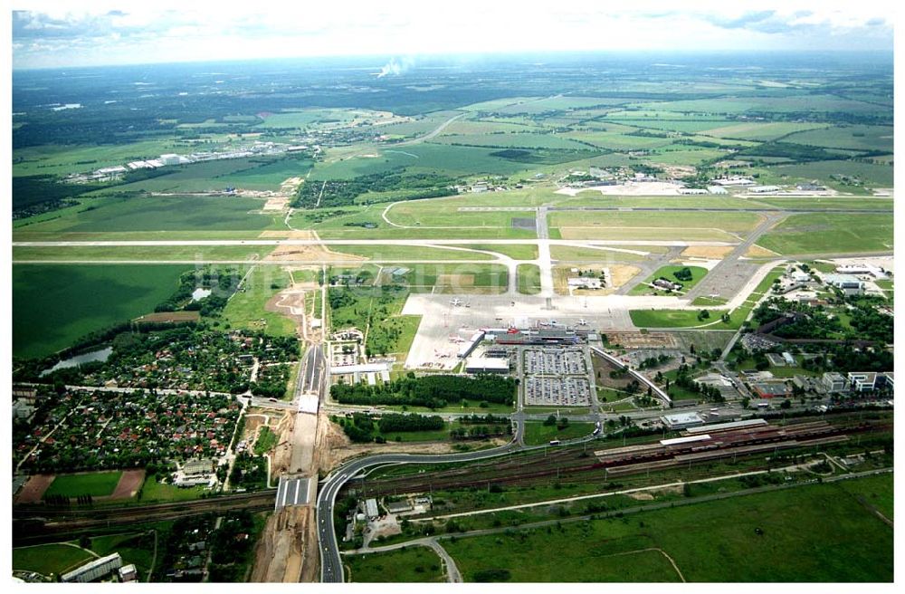 Luftbild Schönefeld - Blick auf die Baustelle Mahlow/ Brandenburg 08.06.2005