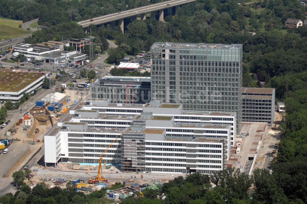 Stuttgart aus der Vogelperspektive: Blick auf Baustellen in Fasanenhof-Ost im Stadtbezirk Stuttgart-Möhringen