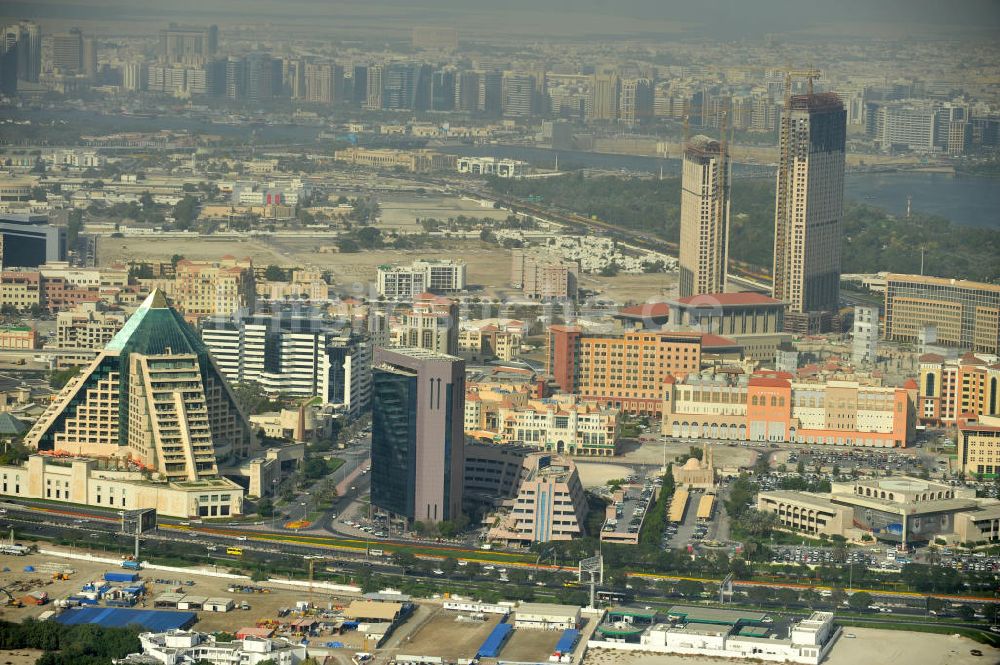 Luftbild Dubai - Blick über Dubai Healthcare City