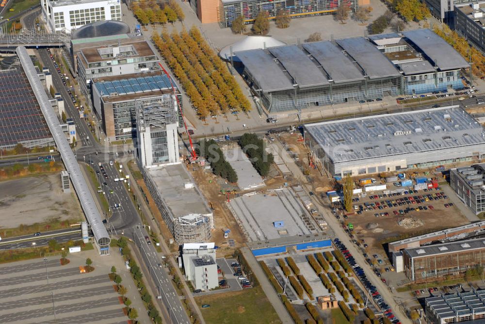 Luftaufnahme Hannover - Blick über das Expo-Gelände