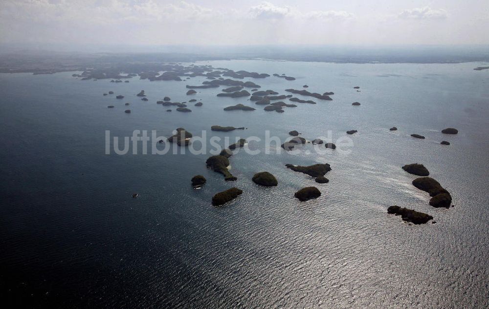 Alaminos aus der Vogelperspektive: Blick über den Hundred Islands National Park