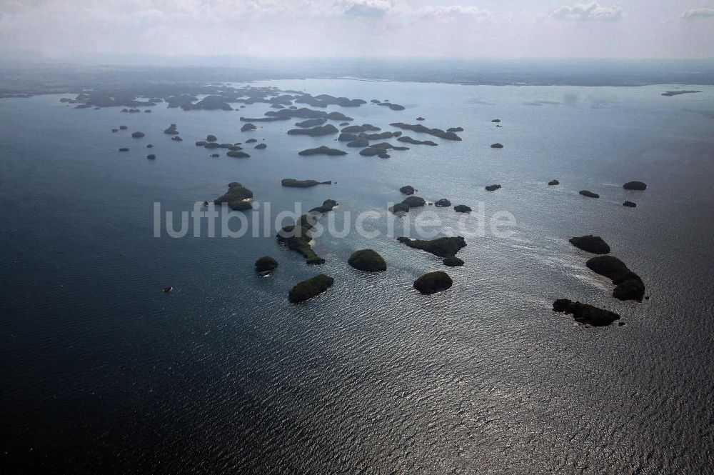 Luftaufnahme Alaminos - Blick über den Hundred Islands National Park