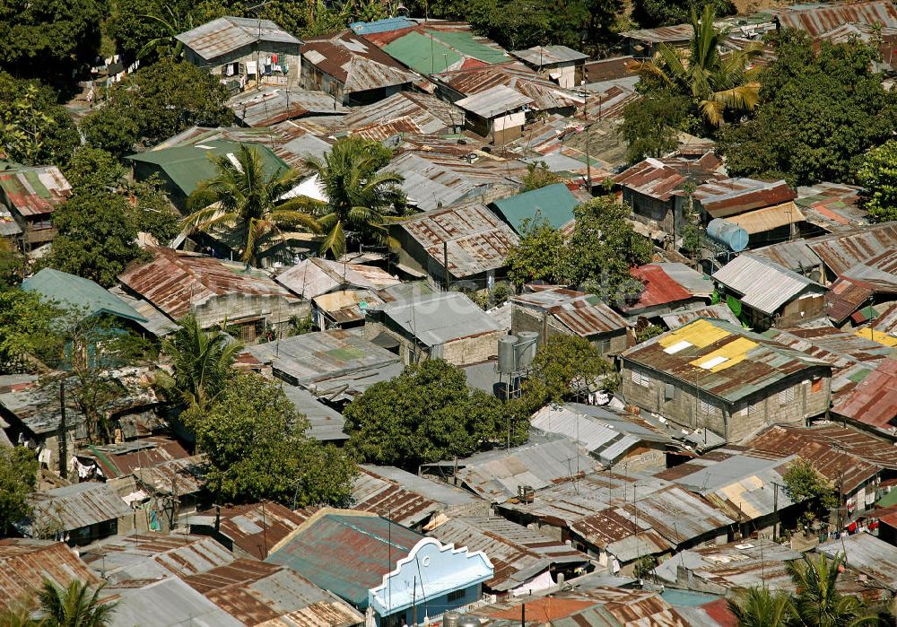 Manila aus der Vogelperspektive: Blick über Manilas Armenviertel